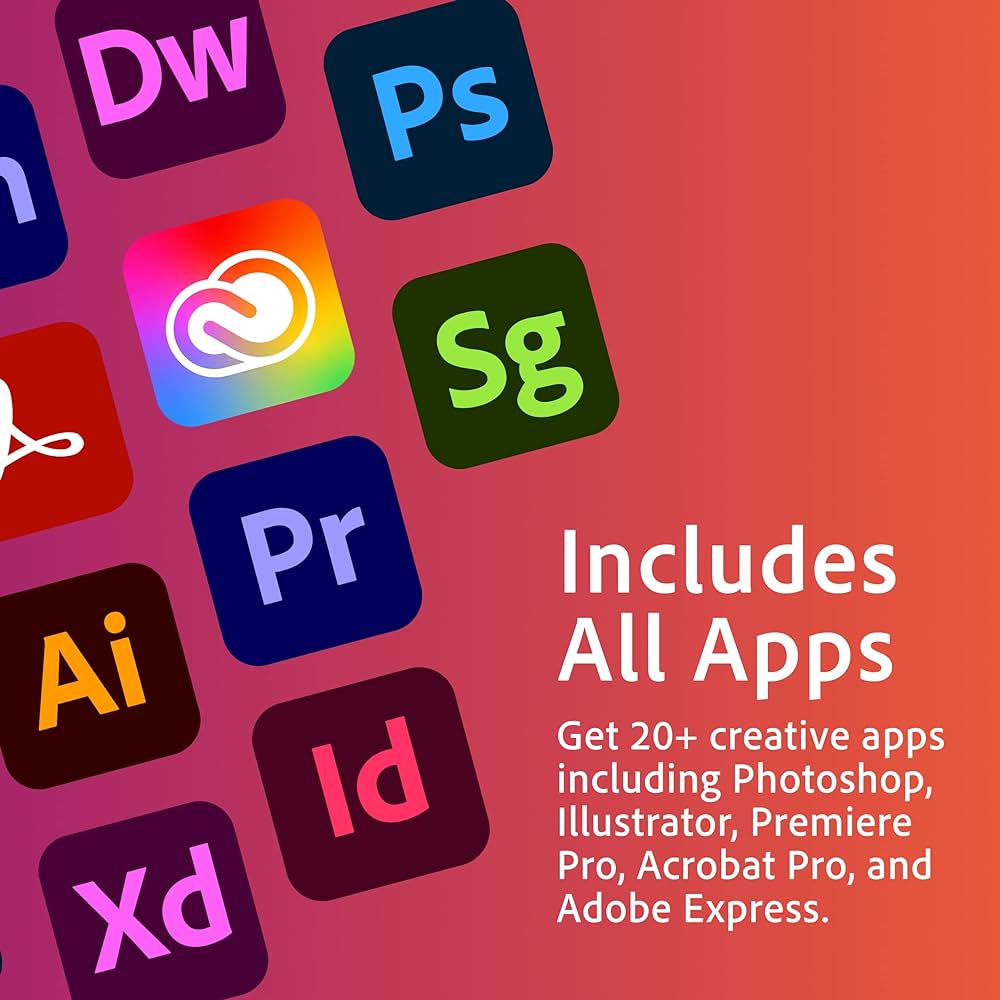 Phần mềm bản quyền Adobe Creative Cloud All Apps (1 Năm – 80GB Cloud)-1