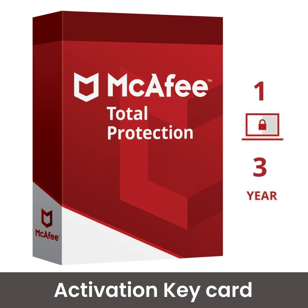 Phần mềm quét virus McAfee Total Protection (Bản quyền Multidevice 1 Thiết bị 3 năm)