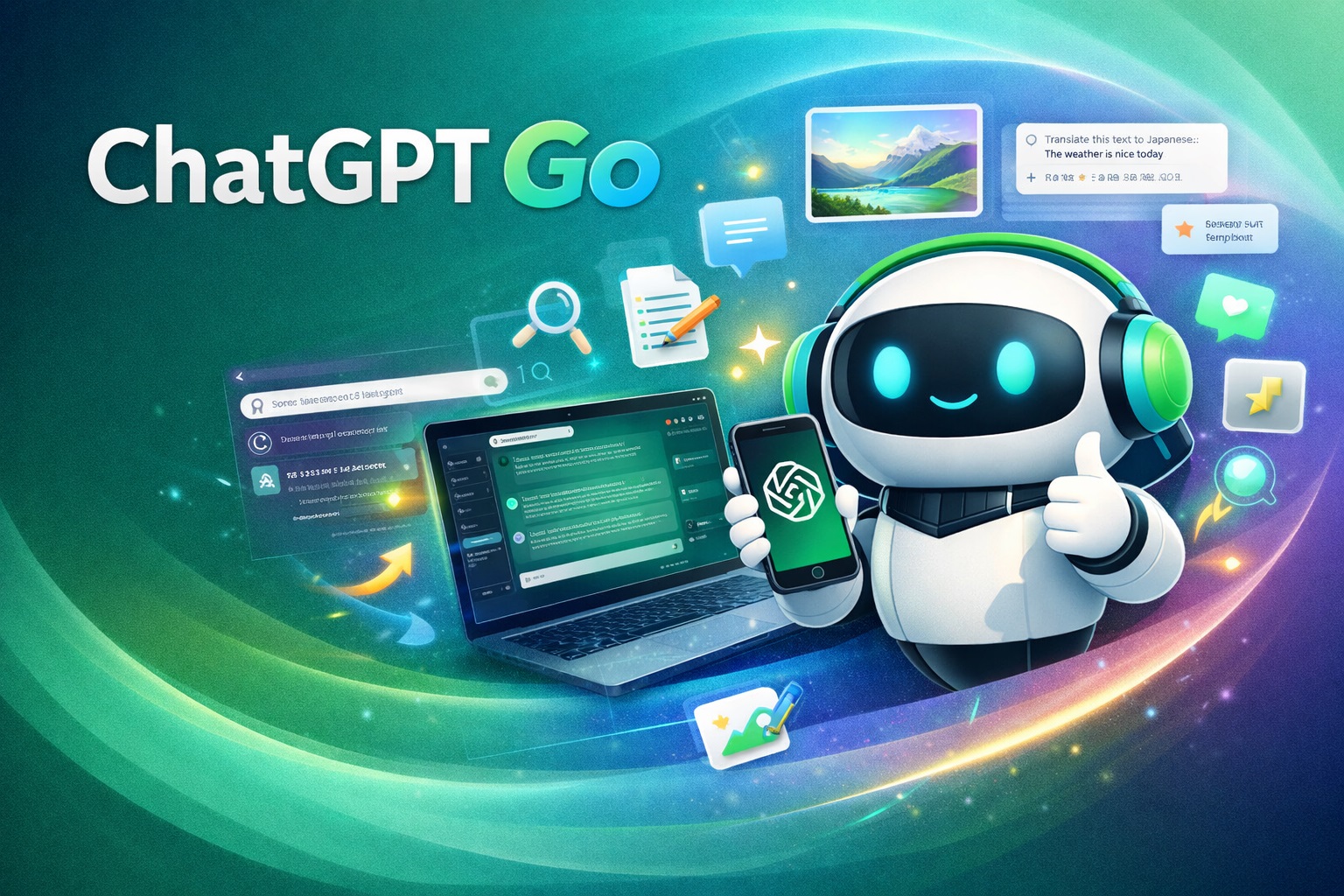 Tài khoản ChatGPT Go - 12 tháng